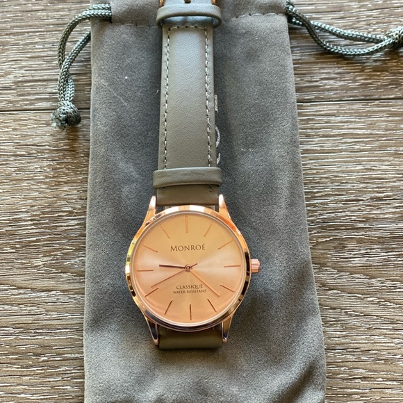 Monroe Rose Gold Watch - Picture 3 of 3